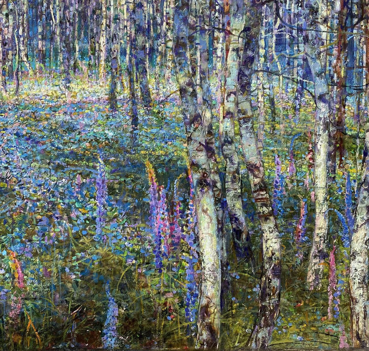 Melody of Forest Flowers 80×120 cm (32×48 inches) 2025 year - Image 2