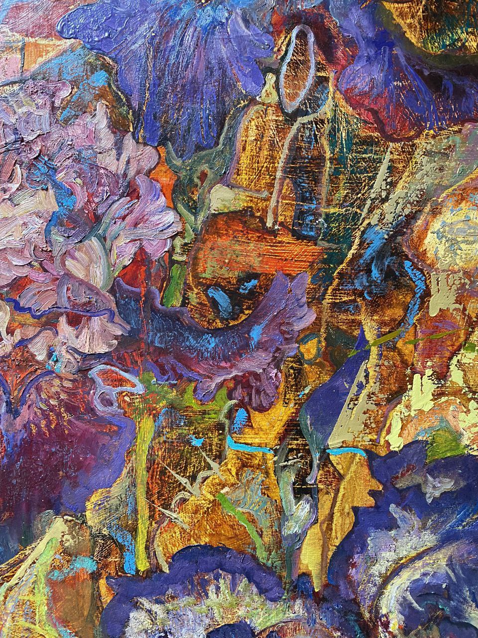 Iris Flower 130×80 cm (52×32 inches) 2018 year - Image 4