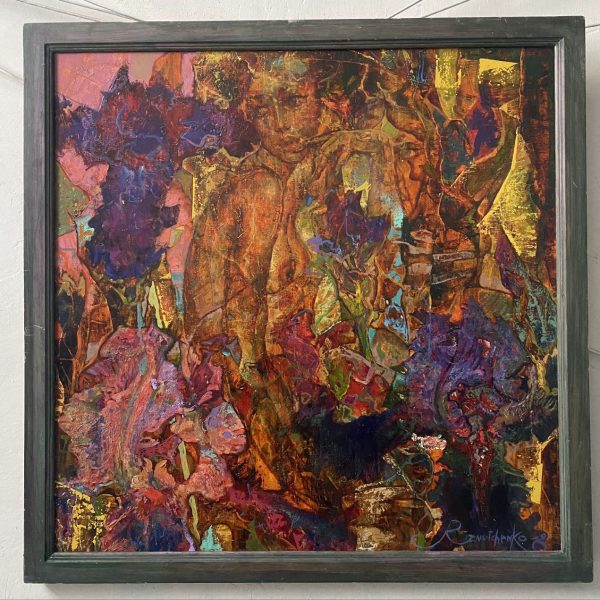 Coco Chanel’s Dreams 90 × 90 cm (36 × 36 inches) 2018 year