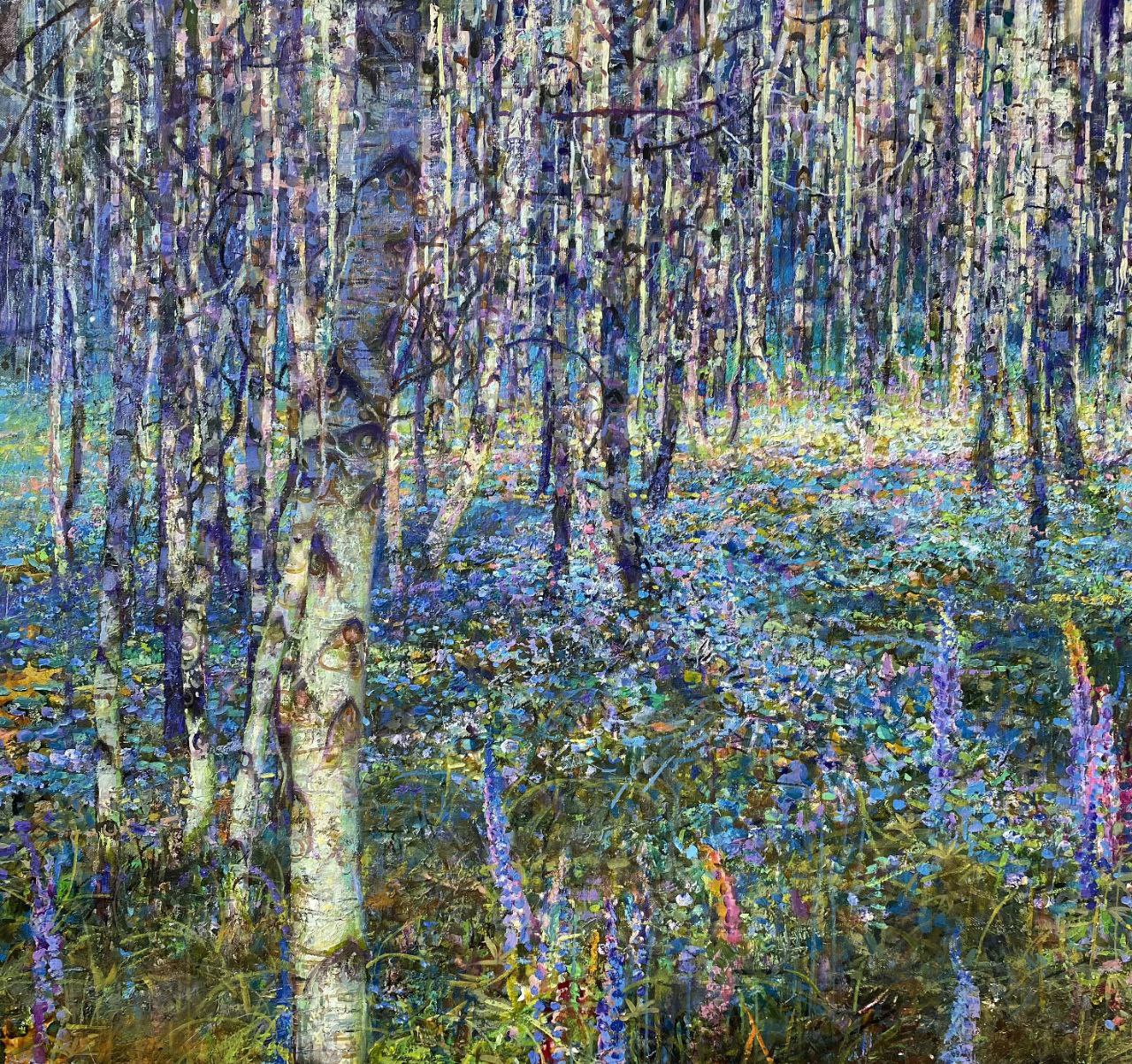 Melody of Forest Flowers 80×120 cm (32×48 inches) 2025 year - Image 3