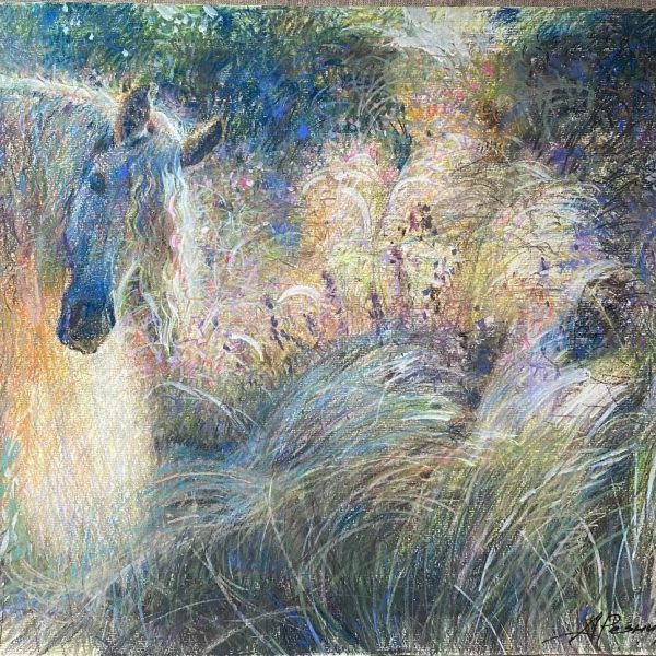 Melodies of Light (20 × 27 inches), 2025 year