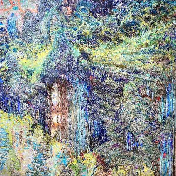 Mountain Alley (27 × 20 inches), 2026 year