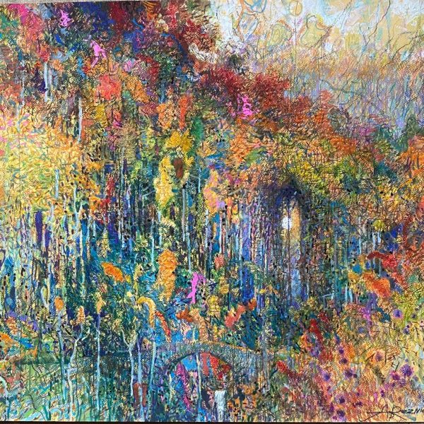 Alleys and Bridges (20 × 25 inches), 2026 year