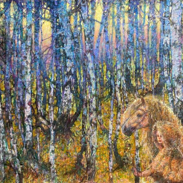 Melodies of an Autumn Grove (20 × 28 inches), 2026 year