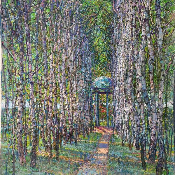 Alley in Pereiaslav-Khmelnytskyi (26 × 25 inches), 2026 year