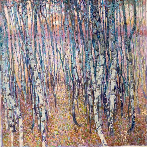 Light Through Autumn (14 × 14 inches), 2020 year